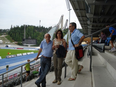 Pepe, Puri y Adolfo.