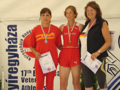 Podium Jabalina Hungria 2010