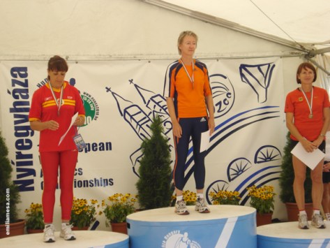 Podium Longitud Hungria 2010