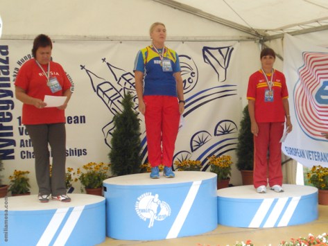 Podium Peso Hungria 2010